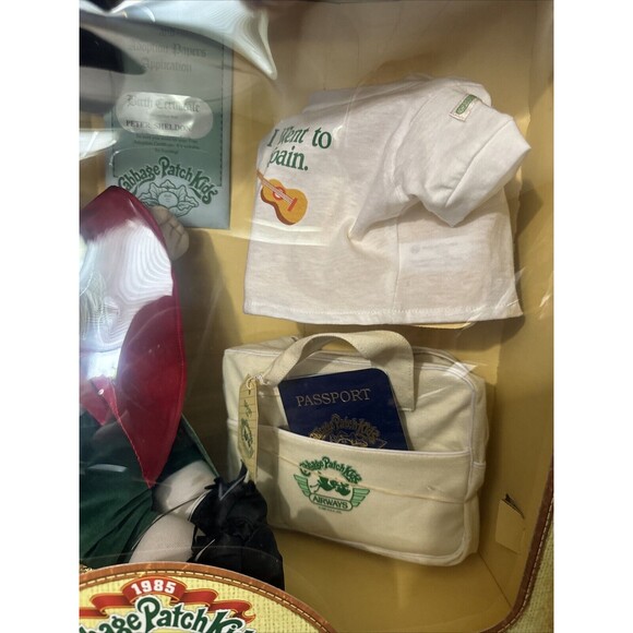 1985 Cabbage Patch Kids World Traveler Coleco “Peter Sheldon” Spain New, Opened - Picture 3 of 9